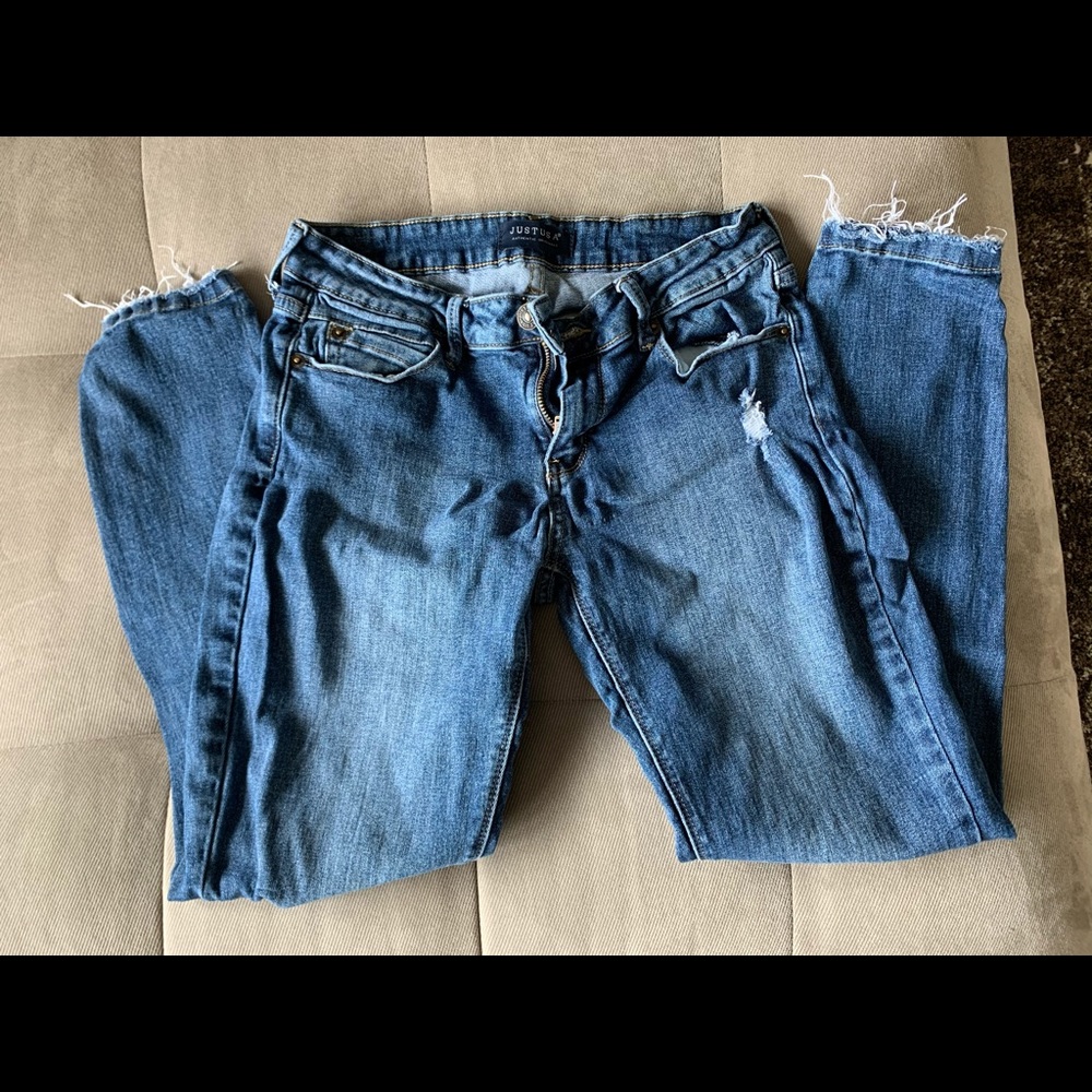 Just USA distressed jeans